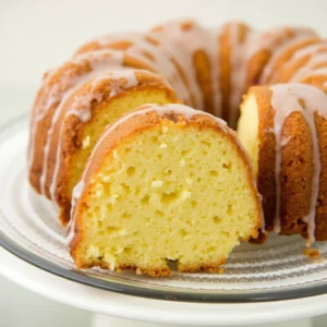Peach Cobbler Pound Cake Recipe