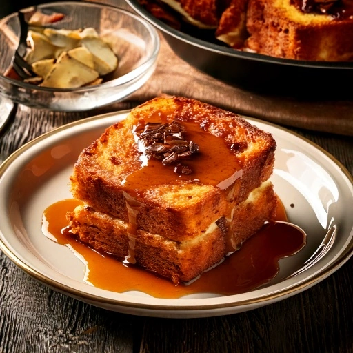 Bread Pudding with Bourbon Sauce Recipe