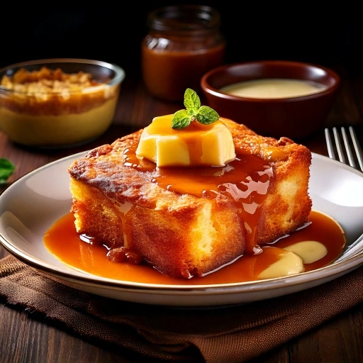 Bread Pudding with Bourbon Sauce Recipe
