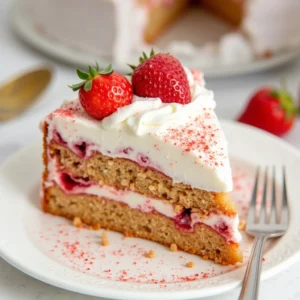 Strawberry Earthquake Cake Recipe
