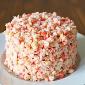 Strawberry Crunch Cake Recipe