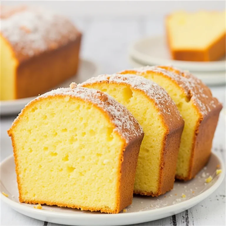 Lemon Pound Cake Recipe