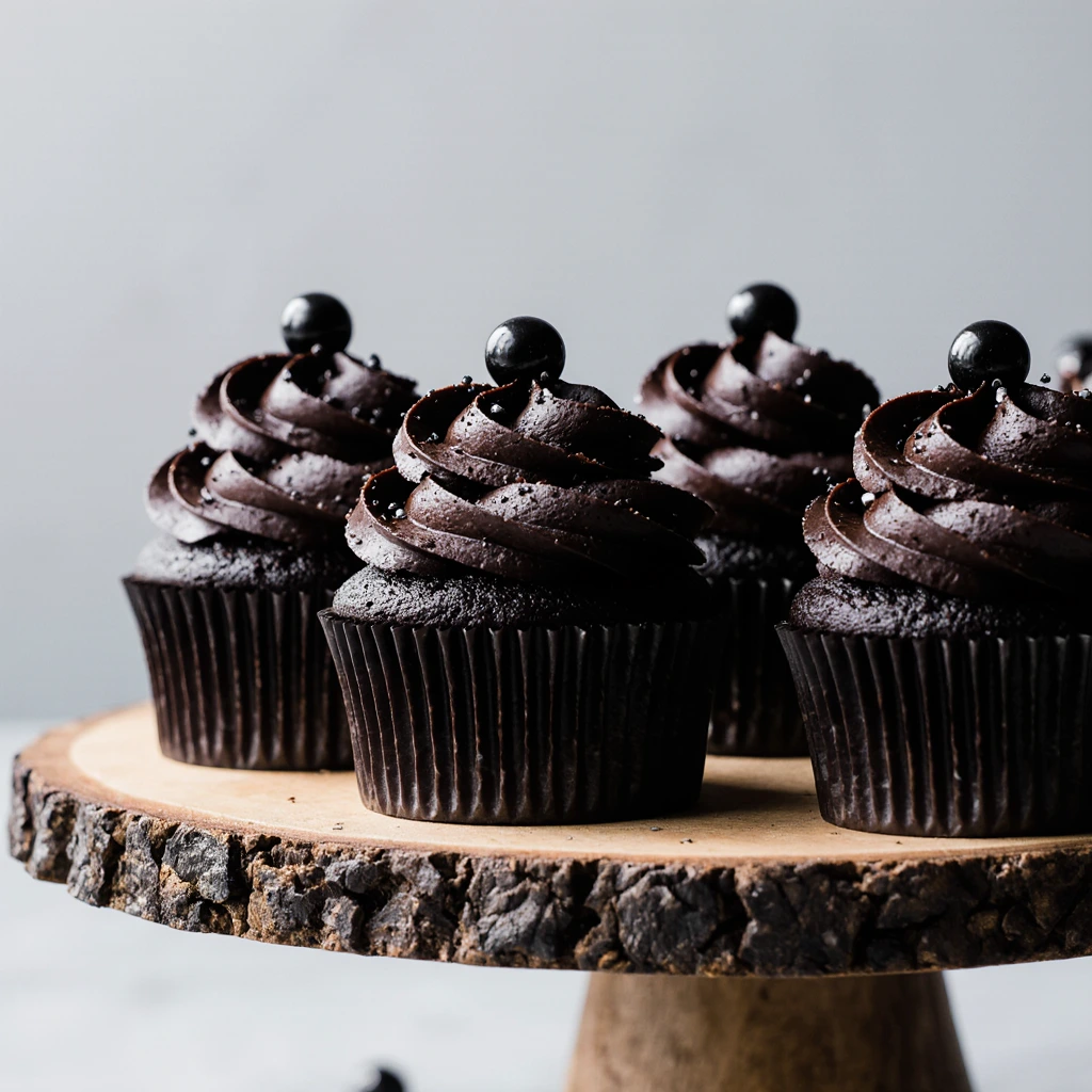 Black Velvet Cupcakes