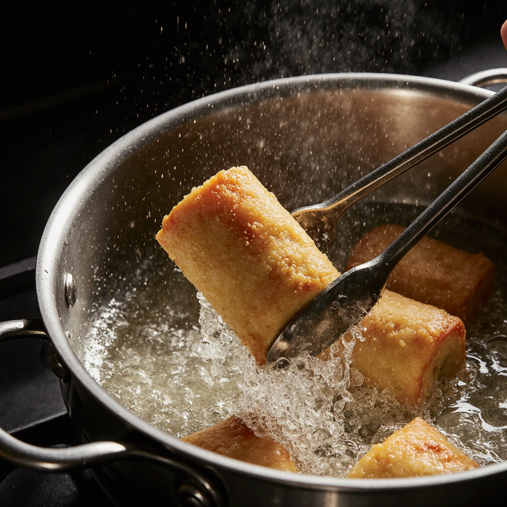 Crab Cake Egg Rolls Recipe