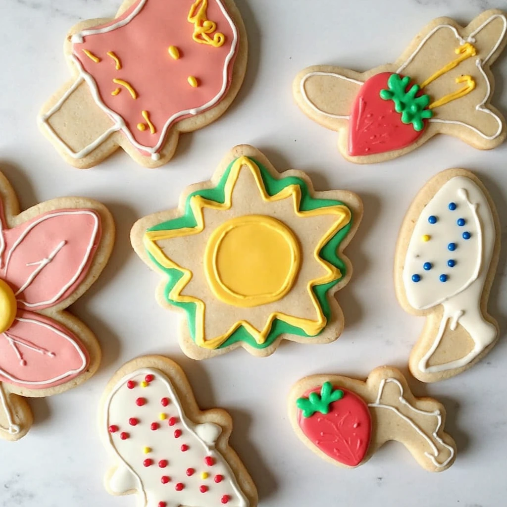 Summer Cookies Decorated