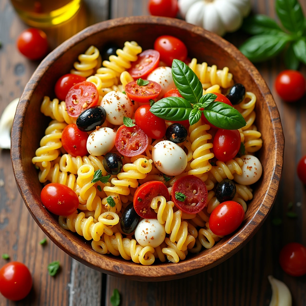 Zesty Italian Pasta Salad at Home