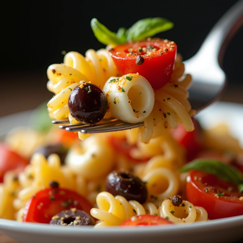Zesty Italian Pasta Salad at Home
